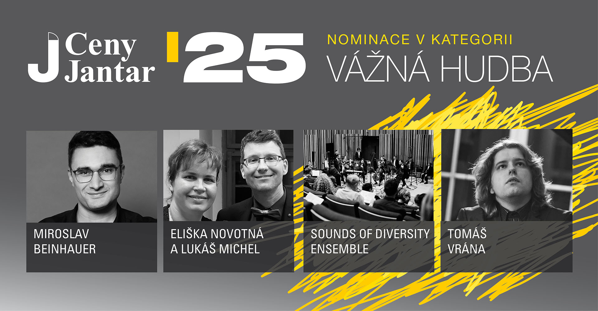 Projekt Sounds of Diversity nominovám na cenu JANTAR za rok 2025!!!
